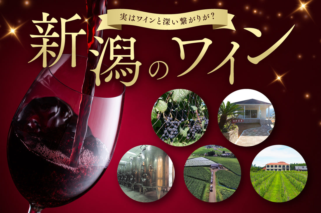 実はワインと深い繋がりが?新潟のワイン特集!