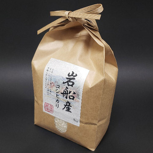 岩船産コシヒカリ 1kg(クラフト)