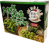 うま塩えだ豆あられ 黒箱