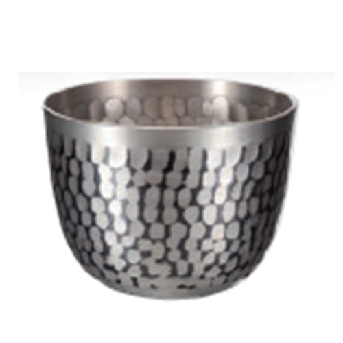 純銅 錫被仕上げ鎚目ぐい吞み