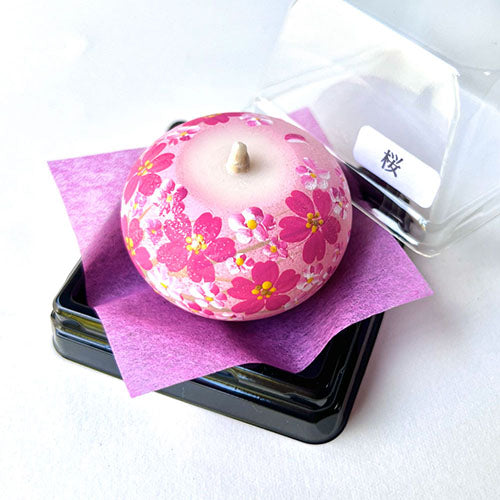 花丸ろうそく 桜