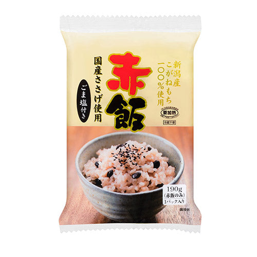 たかの 新潟産こがねもち赤飯190g