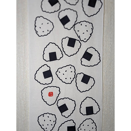 注染手ぬぐい にぎりめし