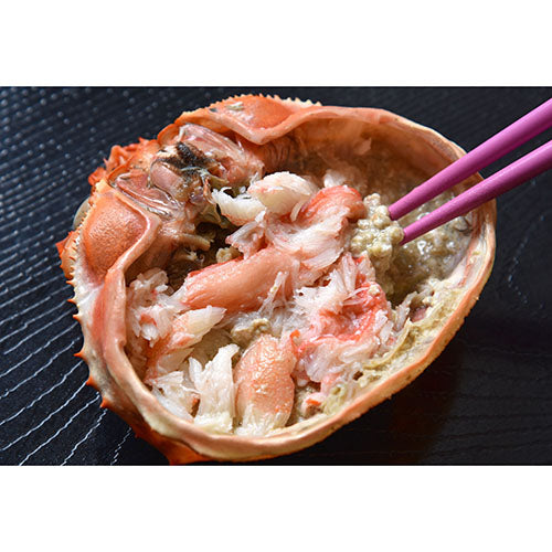 紅ずわい かに味噌甲羅盛り