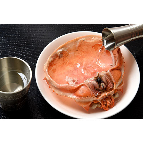 紅ずわい かに味噌甲羅盛り