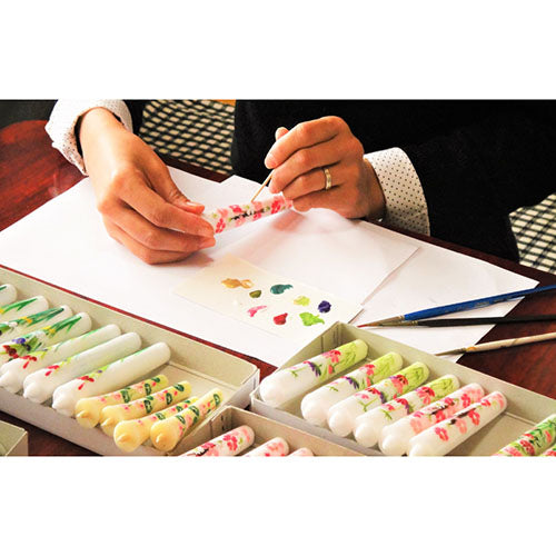 四季の花ろうそく6本入(10㎝)後半