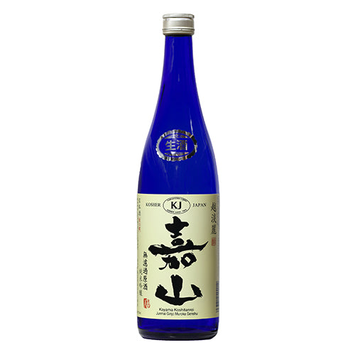 嘉山 越淡麗 純米吟醸 無濾過 生原酒