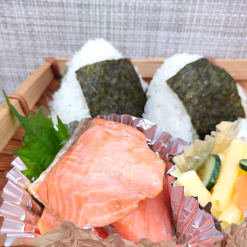 サーモン小切西京漬焼