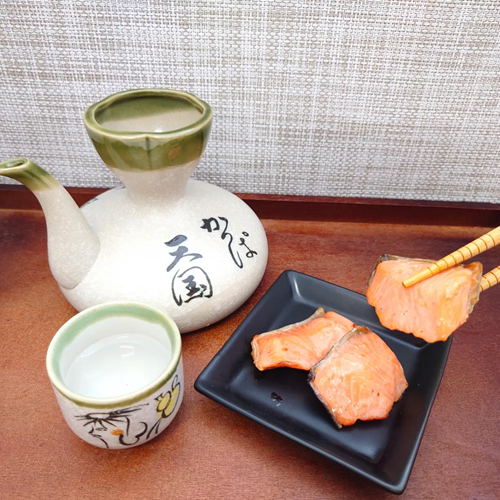 サーモン小切西京漬焼
