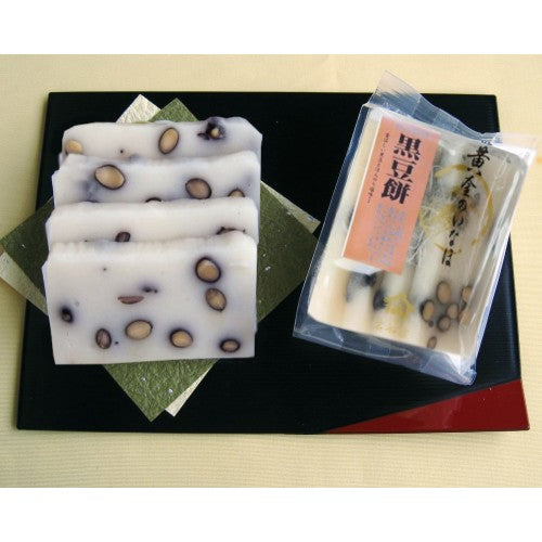 杵つき餅「黄金のいなほ」黒豆餅4枚