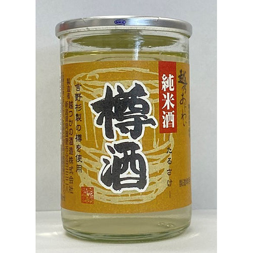 越乃あじわい 樽酒純米酒カップ