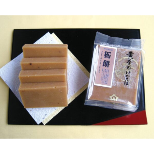 杵つき餅「黄金のいなほ」栃餅4枚