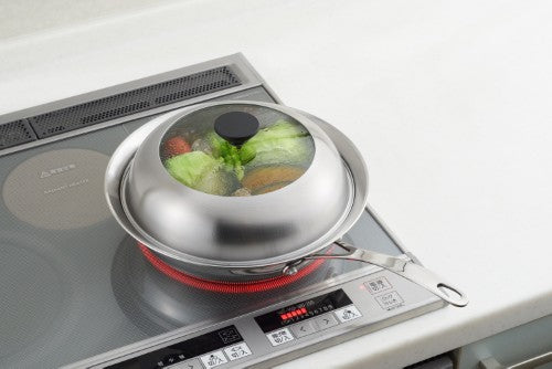 見える!フライパン用蒸し器24~26㎝用