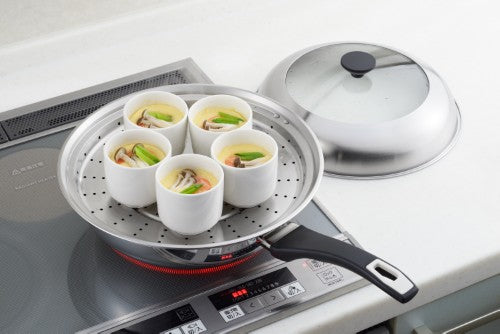 見える!フライパン用蒸し器28~30㎝用