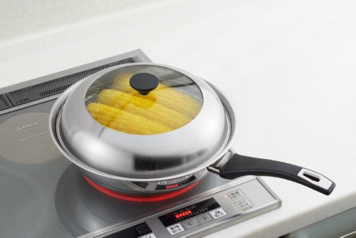 見える!フライパン用蒸し器28~30㎝用