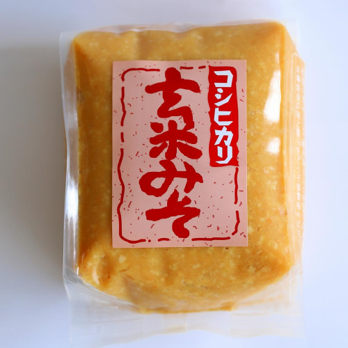 コシヒカリ玄米みそ　500ｇ
