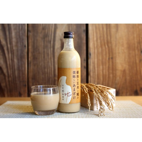 細挽き玄米と糀の美味しいあまざけ500ml – 銀座・新潟情報館 THE