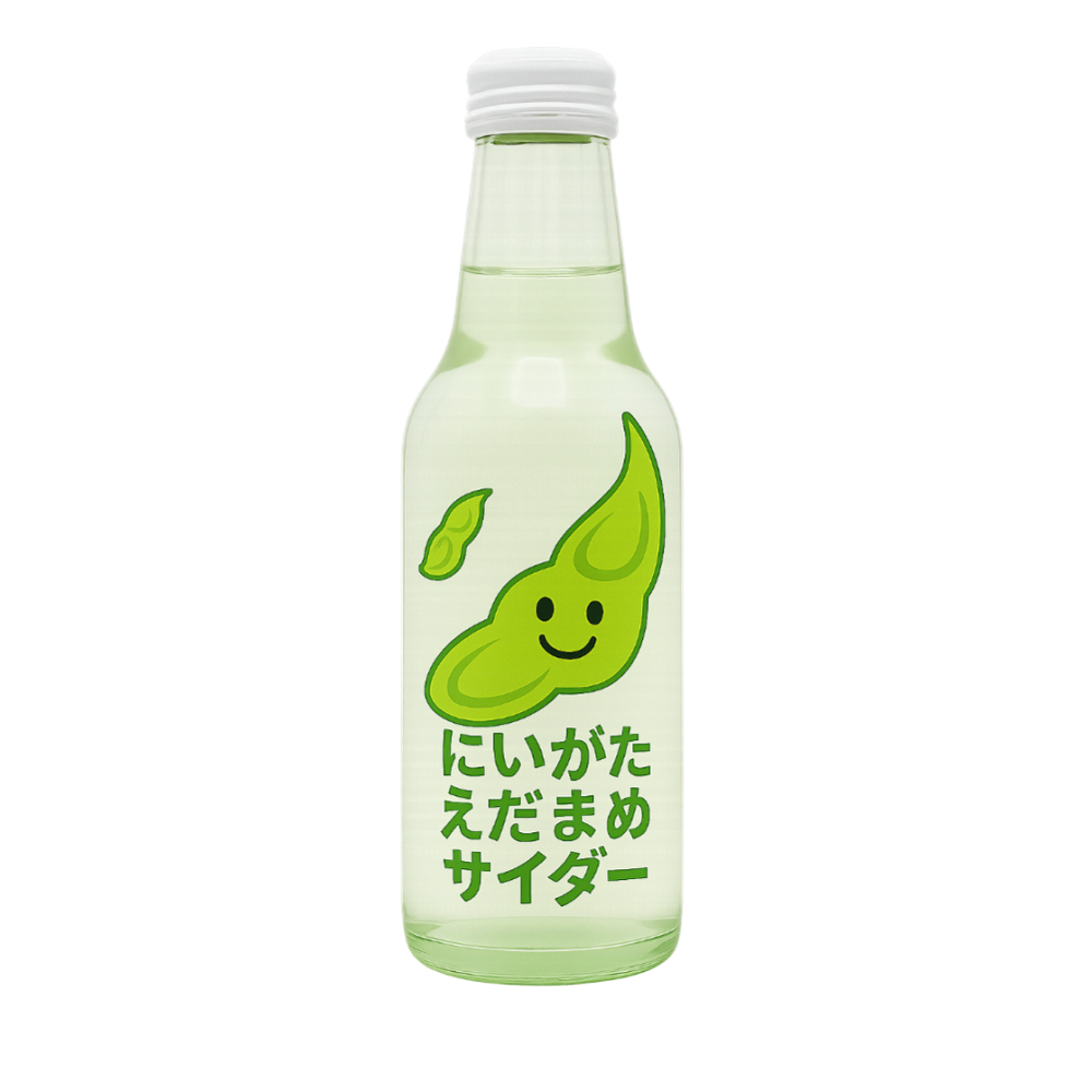 新潟麦酒　にいがたえだまめサイダー