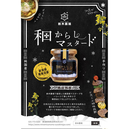 和からしマスタード　【43g】