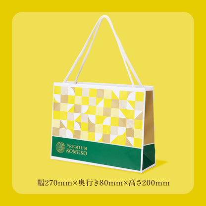 TOIRO PREMIUM KOMEKO FRUITS SNOWBALL　紙袋付き