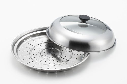 見える！フライパン用蒸し器28～30㎝用