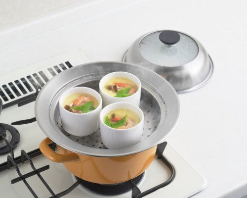 見える！お鍋用蒸し器20～22㎝用