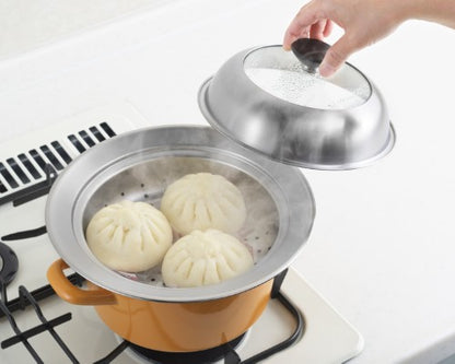 見える！お鍋用蒸し器20～22㎝用