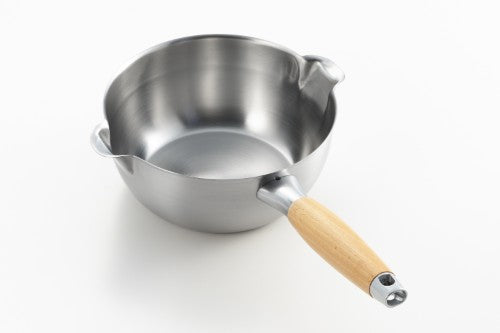 アイカタ　両口ステンレス雪平鍋18㎝